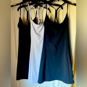 Bundle of Vuori NWT One Shot Tennis Dress - Ink, Peri, Black